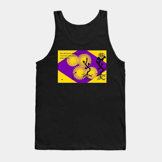 Time to Bloom (Intersex) Tank Top by CrescentfangCreations